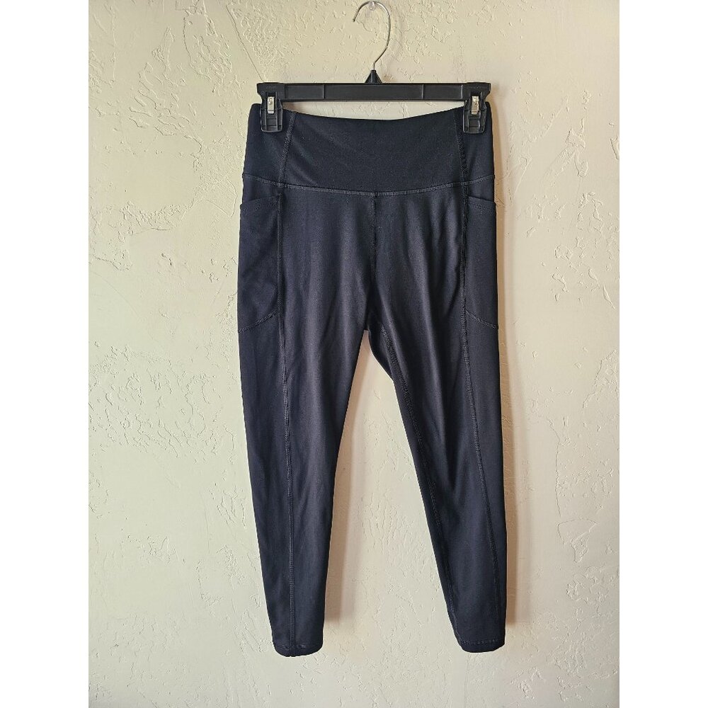 Victorias Secret High-Waist Black Leggings With Pockets Size 8